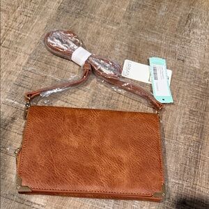 Urban Expressions Brown Crossbody Bag